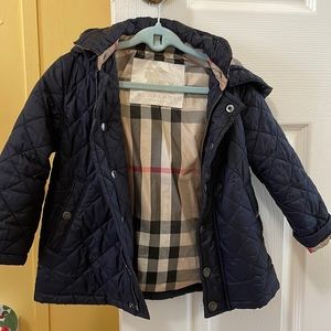 Burberry kids coat / jacket